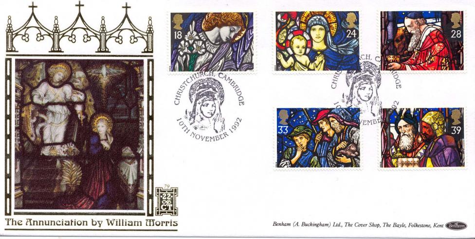1992 (11) Christmas - Benham Gold (500) Official