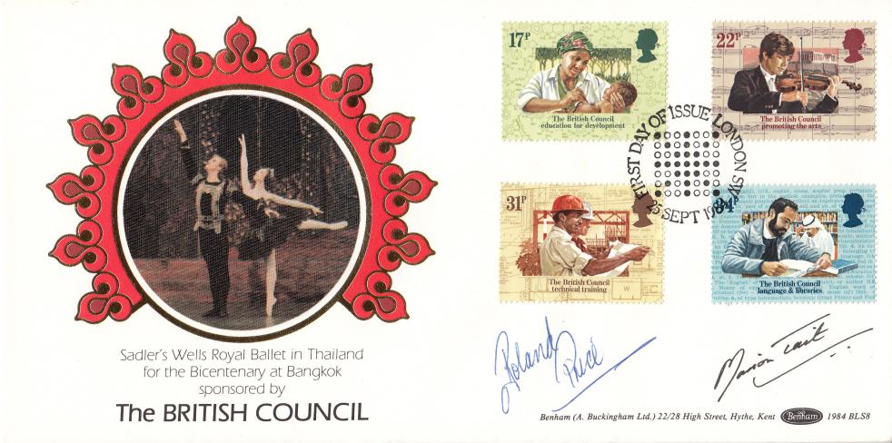 1984 (09) British Council - Benham BLS 8 - Signed by Roland Price & Marion Tait
