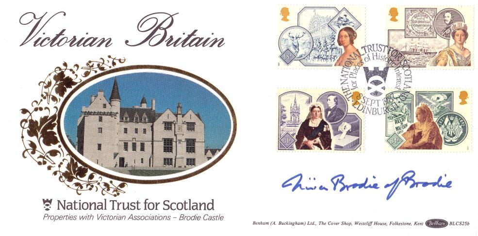 1987 (09) Victorian Britain - Benham BLCS 25 Official - Signed by William Brodie of Brodie