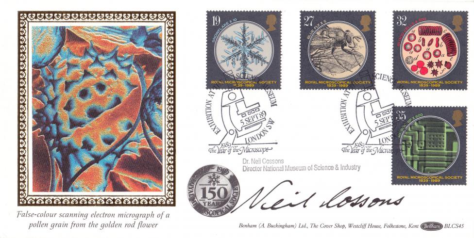 1989 (09) Microscopes - Benham BLCS 45 Official - Signed by Dr Neil Cossons