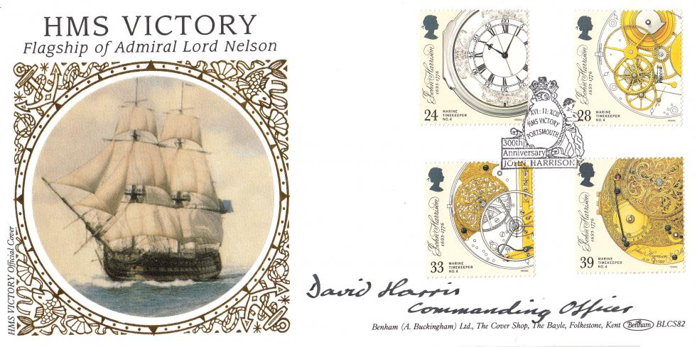 1993 (02) Marine Timekeepers - Benham BLCS 82 Official - Signed by David Harris