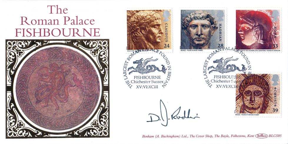 1993 (06) Roman Britain - Benham BLCS 85 Official - Signed by David J. Rudkin
