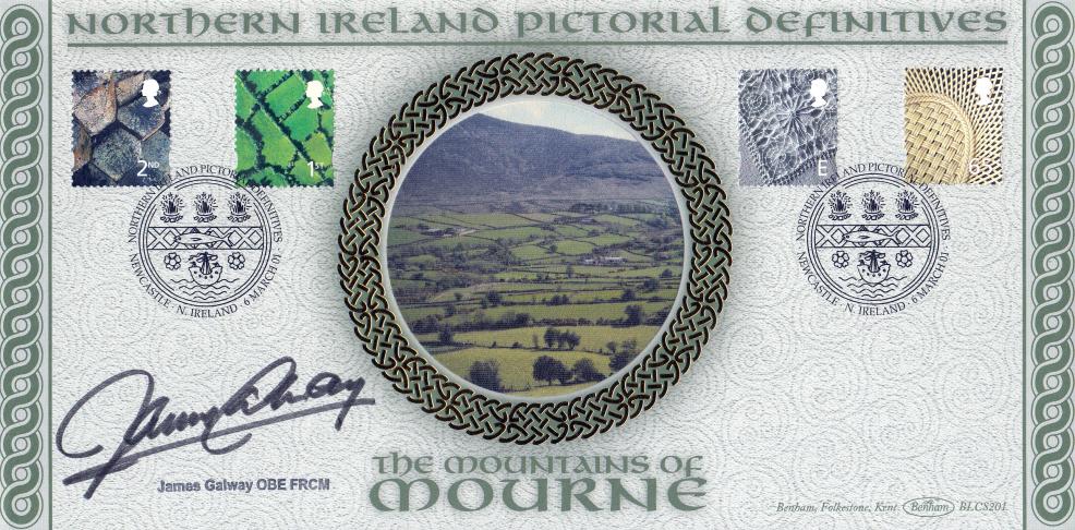 2001 (03) Northern Ireland Pictorial Regionals - Benham BLCS 201 Official - Signed by James Galway