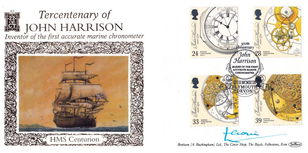1993 (02) Marine Timekeepers - Benham Gold (500) Official - Signed by Lord Lewin