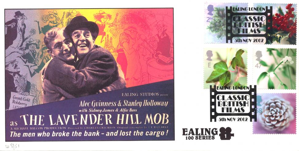 2002 (11) Christmas - Cambridge 'The Lavender Hill Mob Poster' Official
