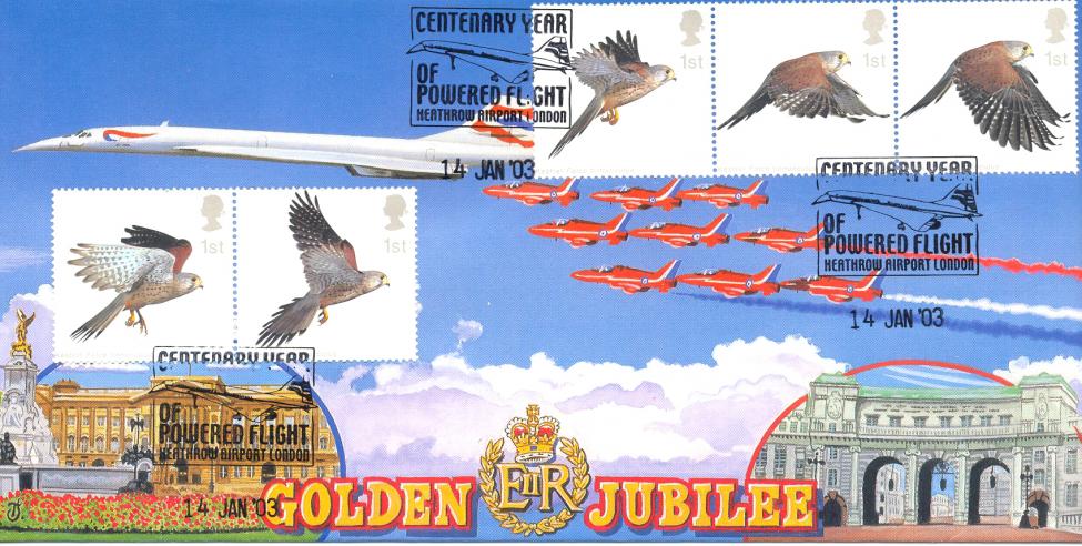 2003 (01) Birds of Prey - Cambridge 'Golden Jubilee' Officials (Pair)