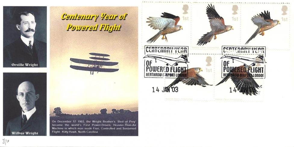 2003 (01) Birds of Prey - Cambridge 'Centenary Year of Powered Flight' Officials (Pair)
