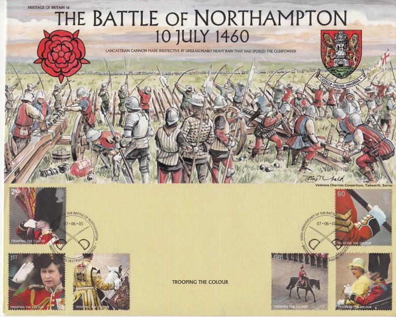 2005 (06) Trooping The Colour (Stamps) - Heritage of Britain Official (Unsigned)