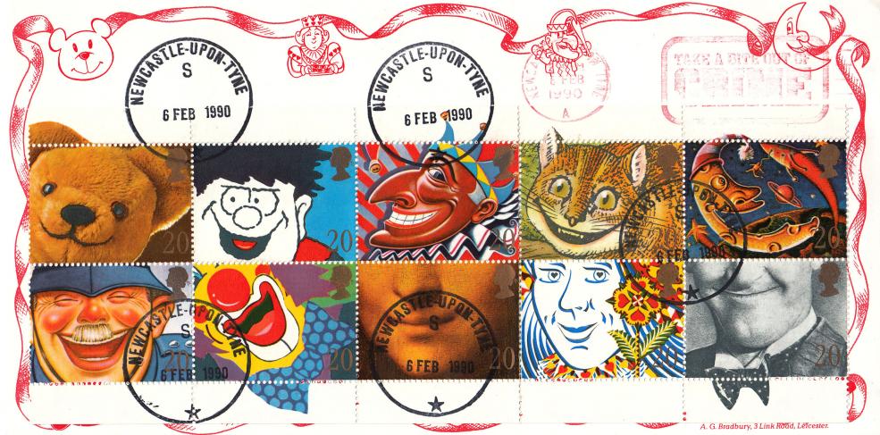 1990 (02) Greetings - Bradbury 'Special' - Take A Bite Out Of Crime Slogan