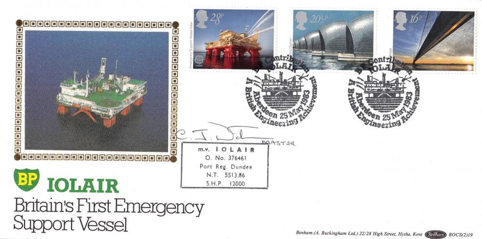 1983 (05) Engineering - Benham BOCS (2) 19 Official - Signed by C J Watson