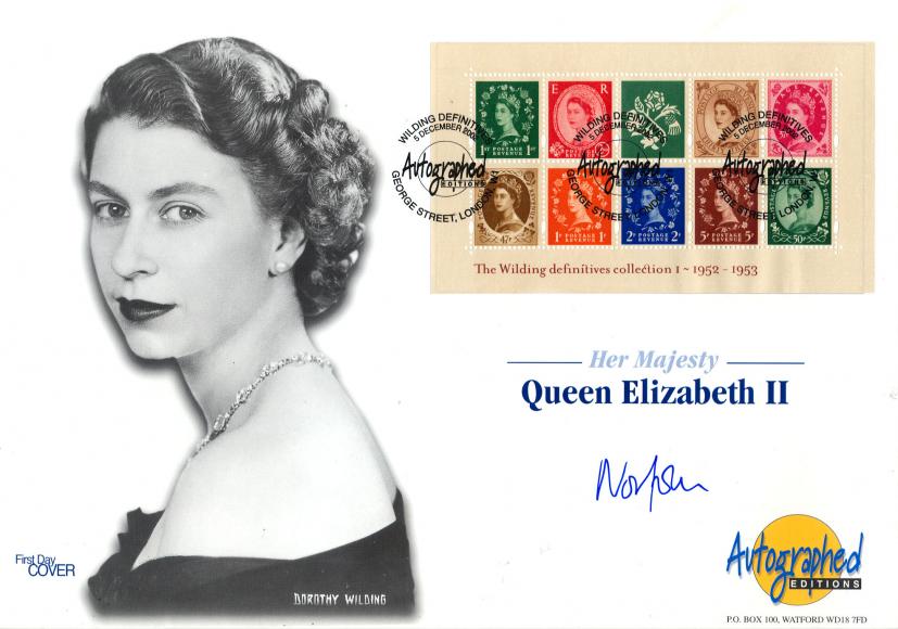 2002 (12) Wildings - Westminster Autographed Editions Official - Signed by The Duke of Norfolk