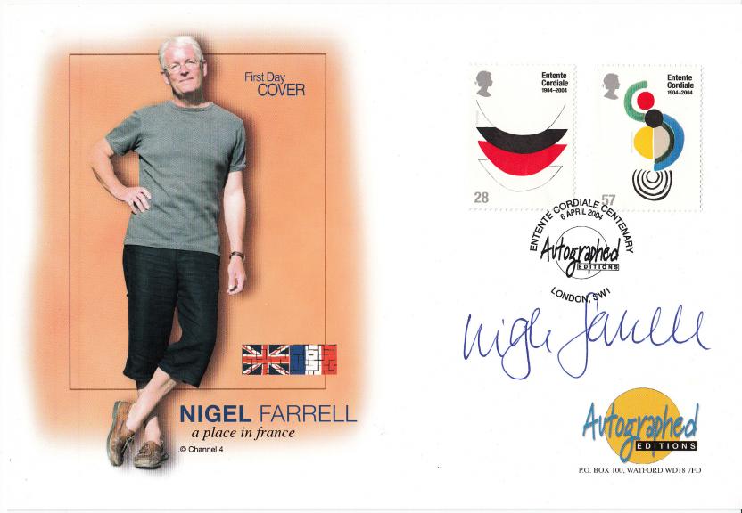 2004 (04) Entente Cordiale - Westminster Autographed Editions Official - Signed by the late Nigel Farrell
