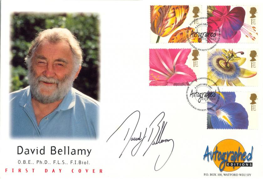 1997 (01) Flowers - Westminster Autographed Editions Officials (Pair) - Signed by Alan Titchmarsh & the late David Bellamy