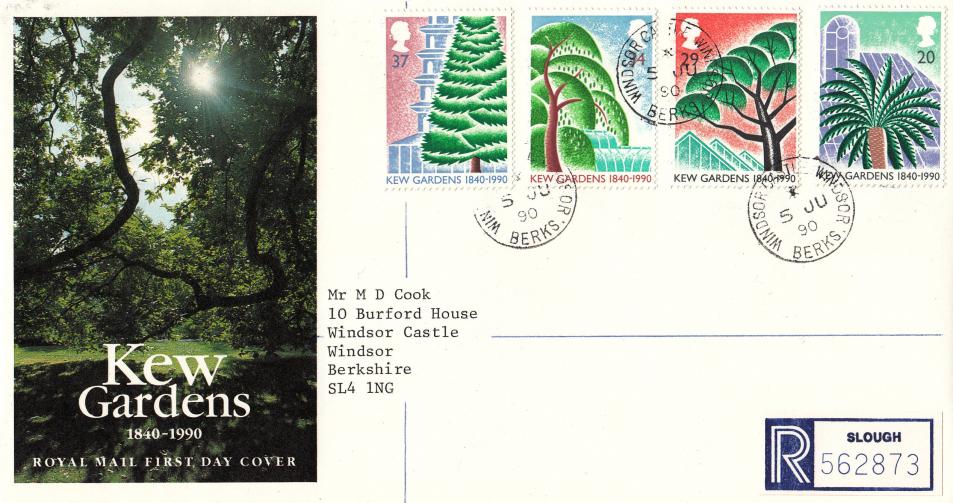 1990 (06) Kew Gardens - RM - Windsor Castle CDS