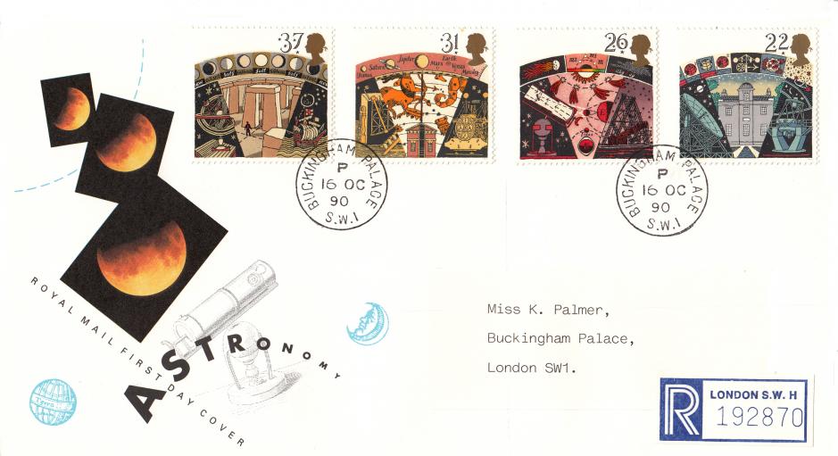 1990 (10) Astronomy - RM - Buckingham Palace CDS