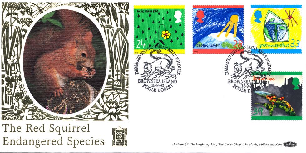 1992 (09) Green Issue - Benham Gold (500) Official