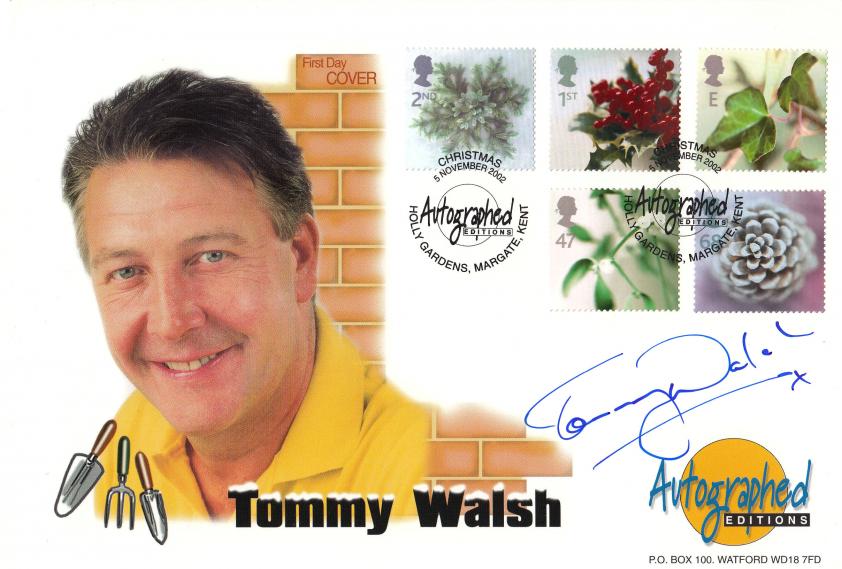2002 (11) Christmas - Westminster Autographed Editions Official - Signed by Tommy Walsh