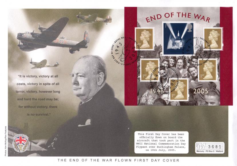 2005 (07) End Of WWII M/S - Westminster 'Special' (Flown over Buckingham Palace)