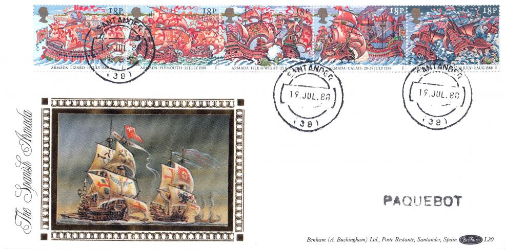 1988 (07) Armada - Benham L20 Official - Santander PAQUEBOT CDS