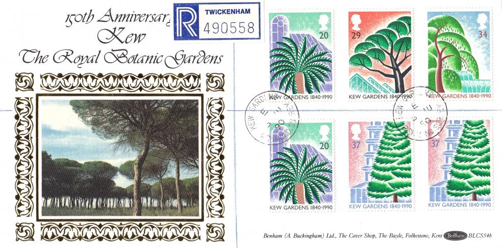 1990 (06) Kew Gardens - Benham BLCS 54 Official - Kew Gardens CDS
