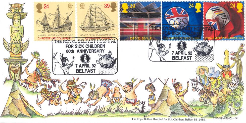 1992 (04) Europa - Royal Belfast Hospital for Sick Children Official