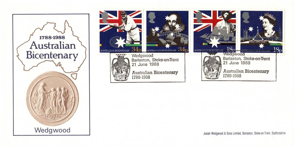 1988 (06) Australian Bicentenary - Arlington Wedgwood Official