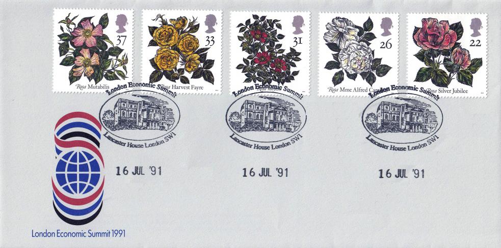 1991 (07) Roses - Arlington London Economic Summit Official