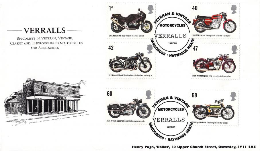 2005 (07) Motorcycles - Henry Pugh (Verralls) Official
