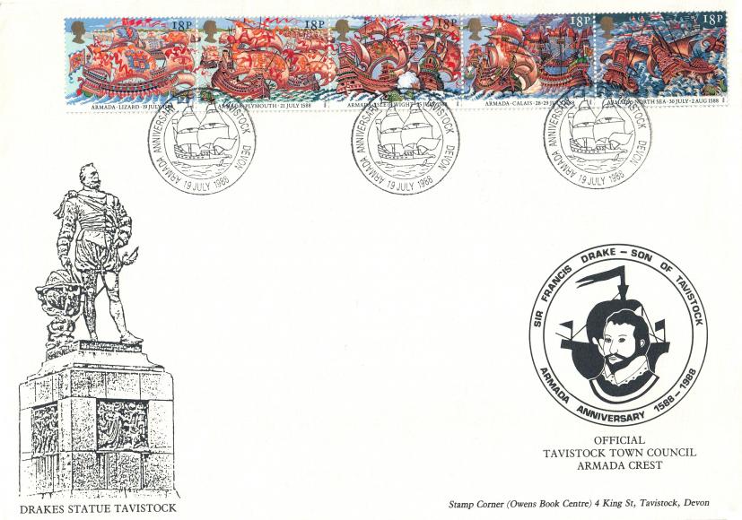 1988 (07) Armada - Tavistock Book Shop Official