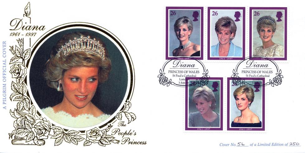 1998 (02) Diana - Benham Pilgrim (St Paul's) Official