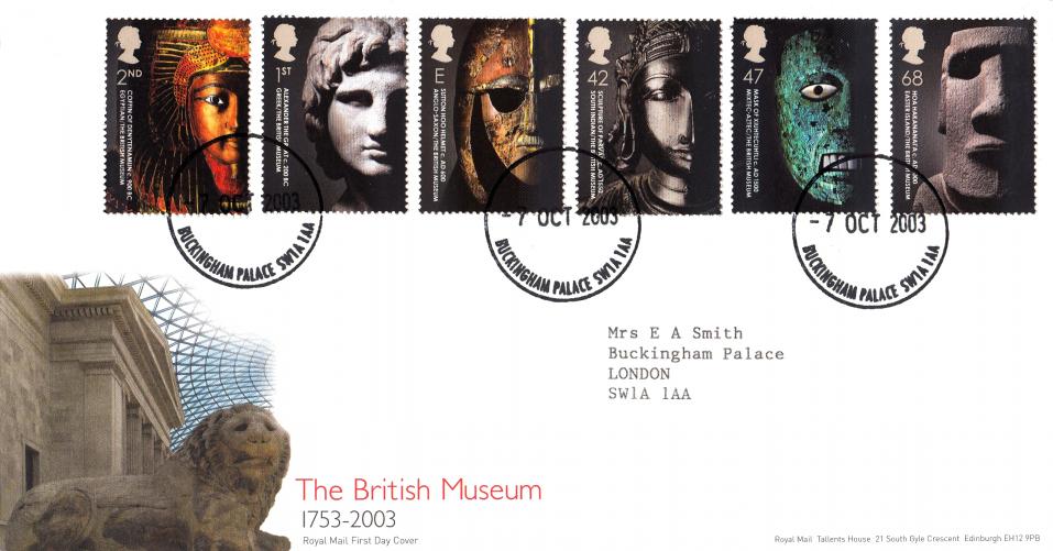2003 (10) British Museum - RM - Buckingham Palace CDS