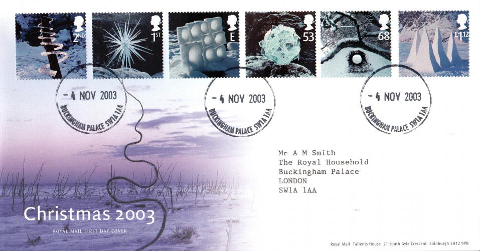 2003 (11) Christmas - RM - Buckingham Palace CDS