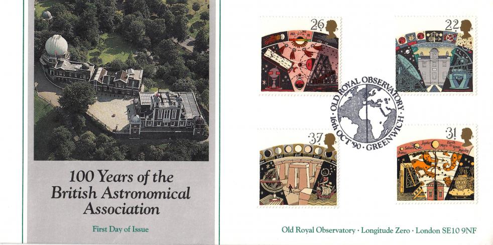 1990 (10) Astronomy - Arlington 'Old Royal Observatory' Official