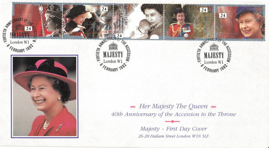 1992 (02) Accession (Happy & Glorious) - Covercraft 'Majesty' Official