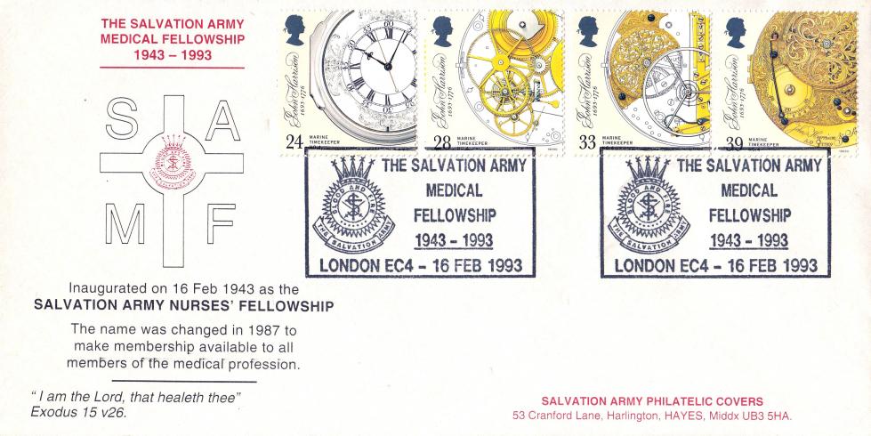 1993 (02) Marine Timekeepers - Salvation Army Medical Fellowship Official