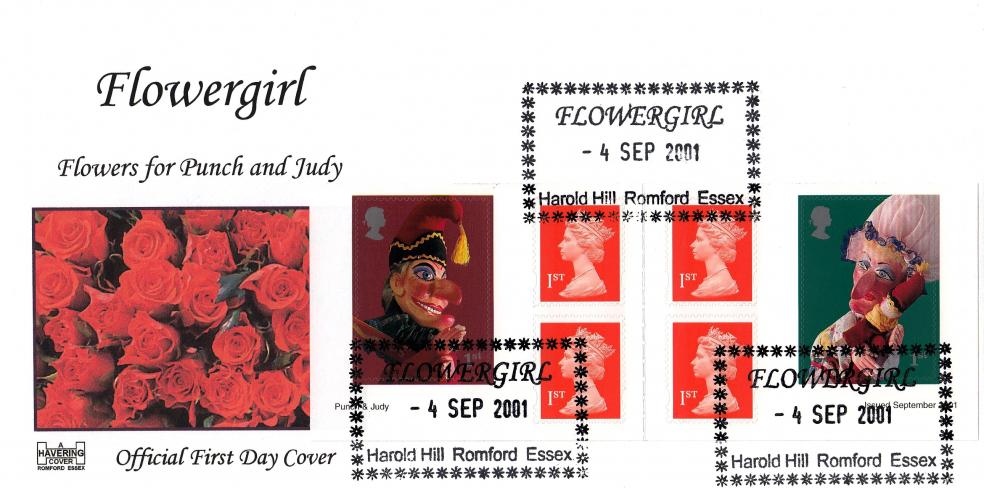 2001 (09) Puppets (NVI Retail Book) - Havering 'Flowergirl' Official