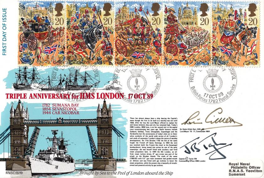 1989 (10) Lord Mayor's Show - Fleet Air Arm Museum Sevastapol Official