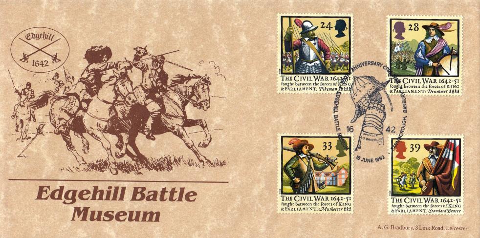 1992 (06) Civil War - Bradbury 'Edgehill Battle Museum' Official
