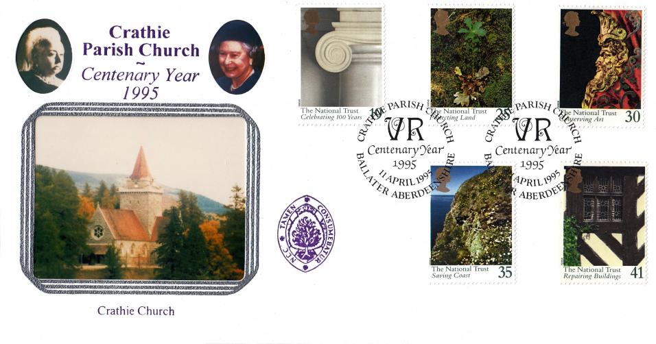 1995 (04) National Trust - Pilgrim Crathie Parish Church Official