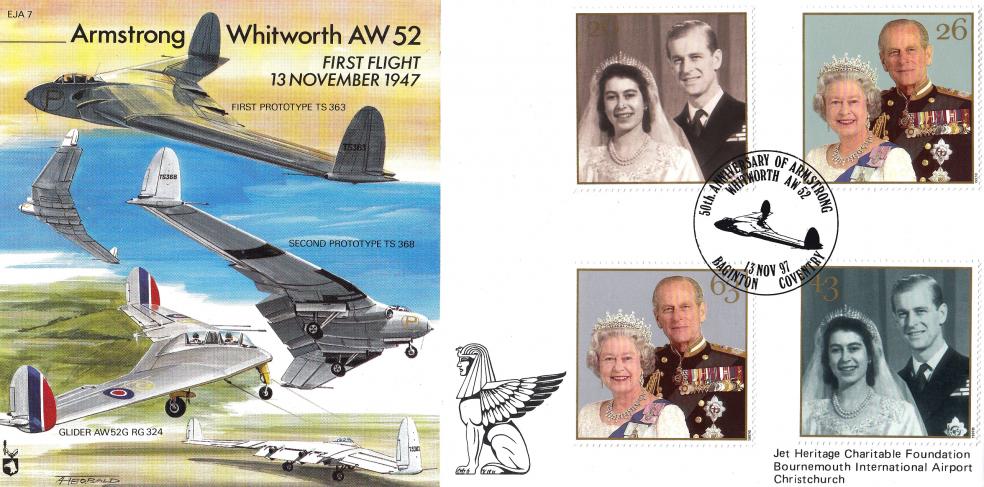 1997 (11) Golden Wedding - Forces JSCC EJA7 Armstrong Whitworth AW52 Official
