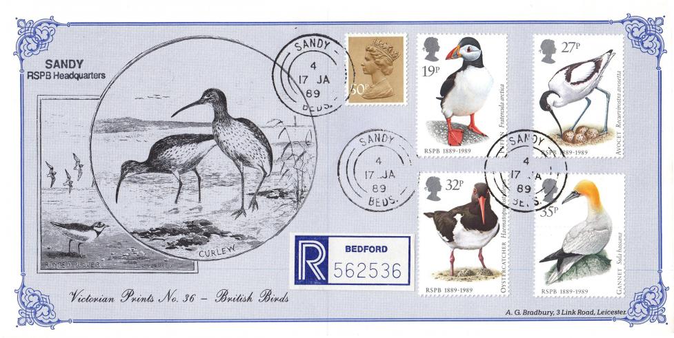 1989 (01) Birds - Bradbury VP 36 - Sandy CDS
