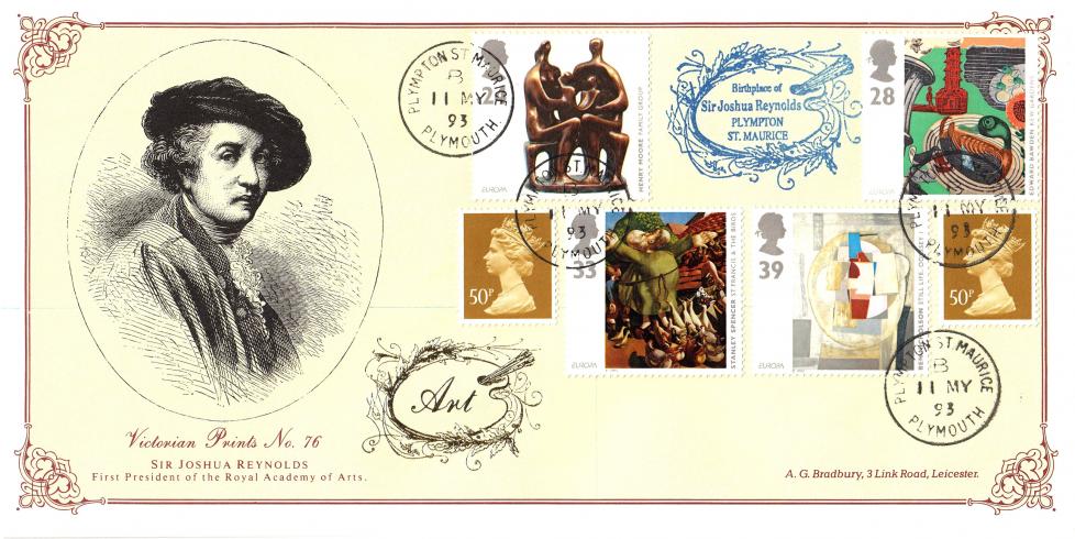 1993 (05) Art - Bradbury VP 76 - Plympton St Maurice CDS