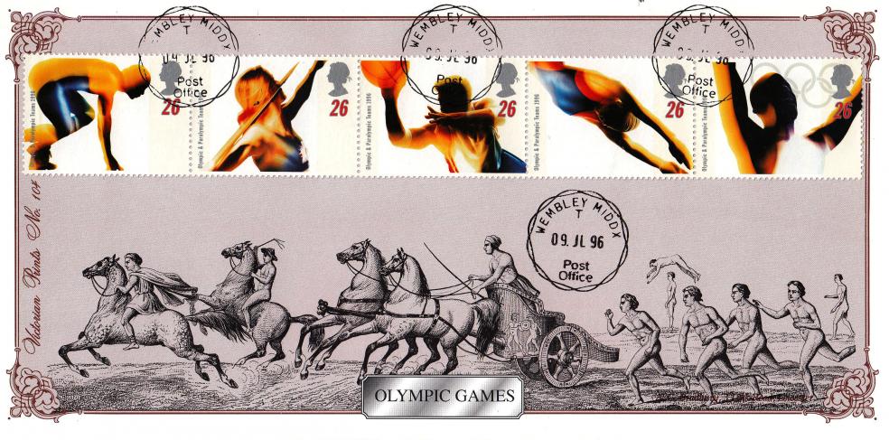 1996 (07) Olympics - Bradbury VP 104 -  Wembley CDS