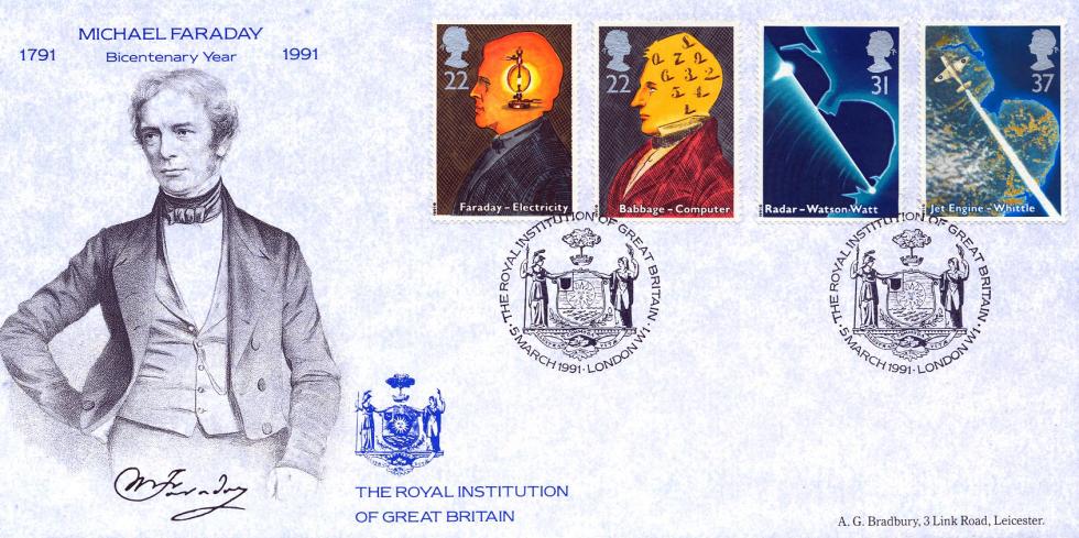 1991 (03) Scientists - Bradbury Royal Institution Official
