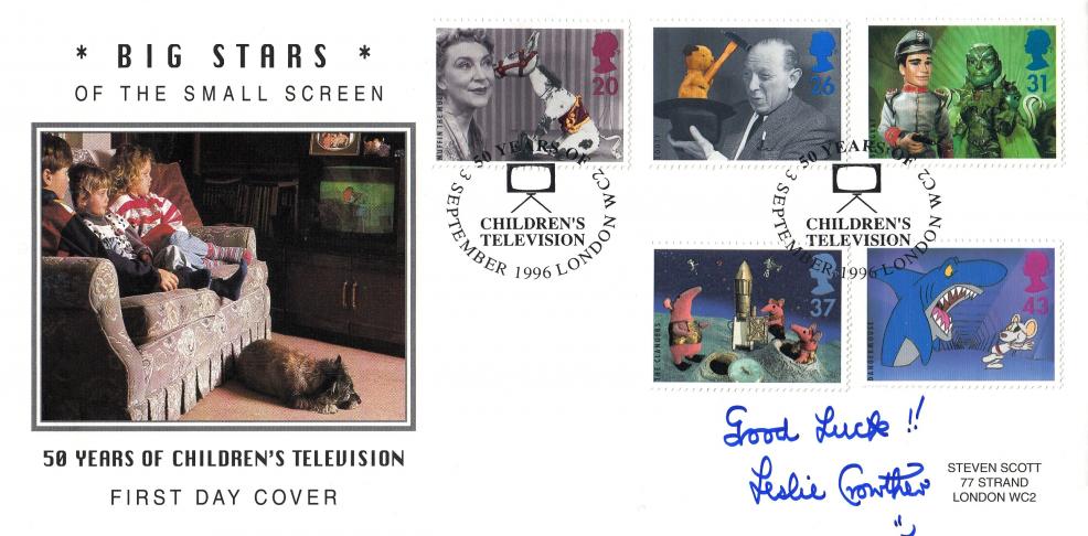 1996 (09) Children's TV - Steven Scott Official - Signed by the late Leslie Crowther