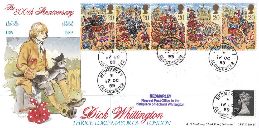 1989 (10) Lord Mayor's Show - Bradbury LFDC 81 - Redmarley CDS