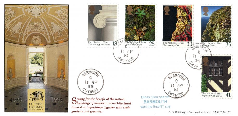 1995 (04) National Trust - Bradbury LFDC 131 - Barmouth CDS
