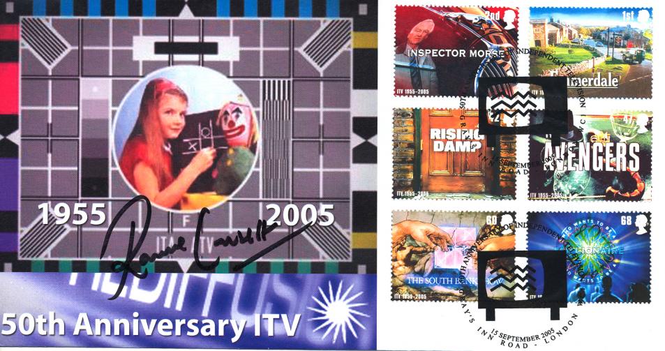 2005 (09) Classic ITV - Steven Scott 'Test Card' Official - Signed by the late Ronnie Corbett