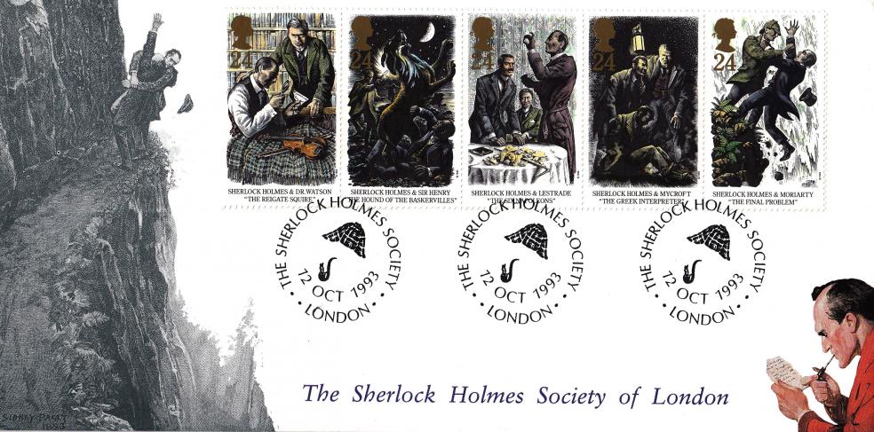 1993 (10) Sherlock Holmes - Covercraft Sherlock Holmes Society Official