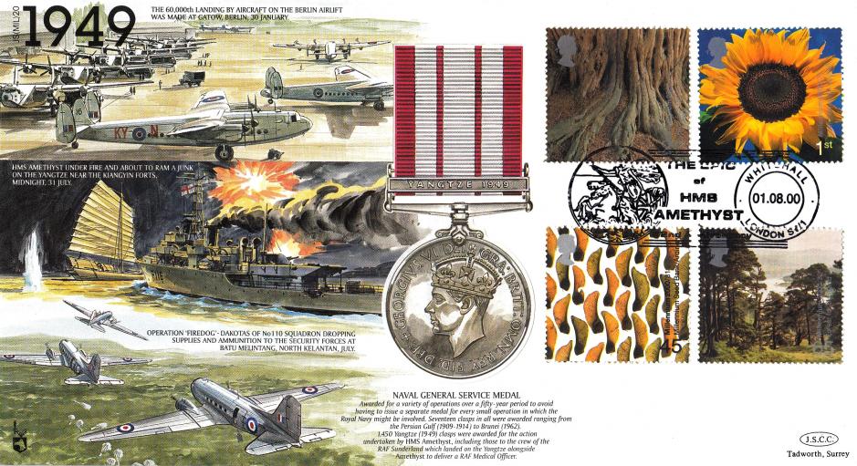 2000 (08) Tree & Leaf - JSCC JS(MIL)20 The Epic of HMS Amethyst Official